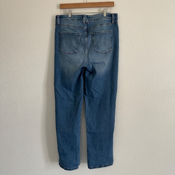 LC Lauren Conrad High Rise Straight Jeans Size 12 - Picture 7 of 14